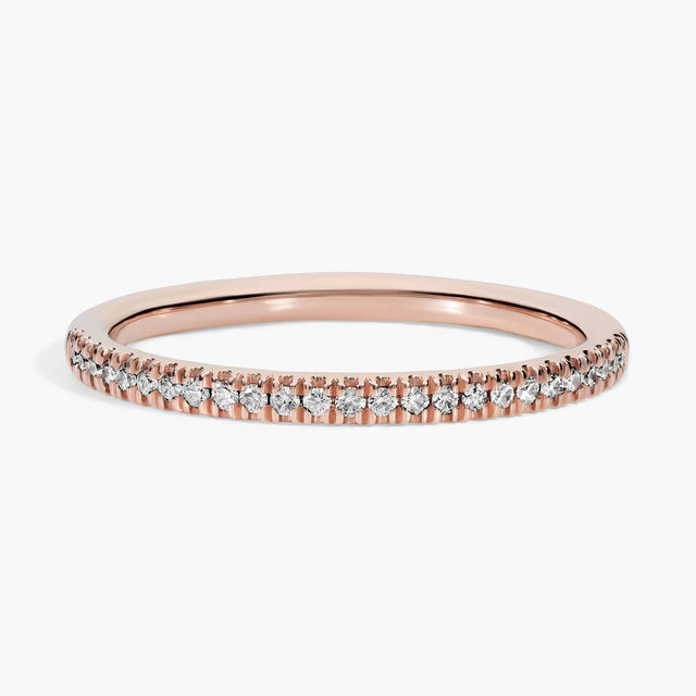 Petite Micropavé Diamond Ring