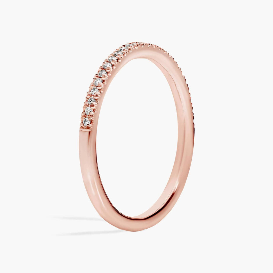 Petite Micropavé Diamond Ring