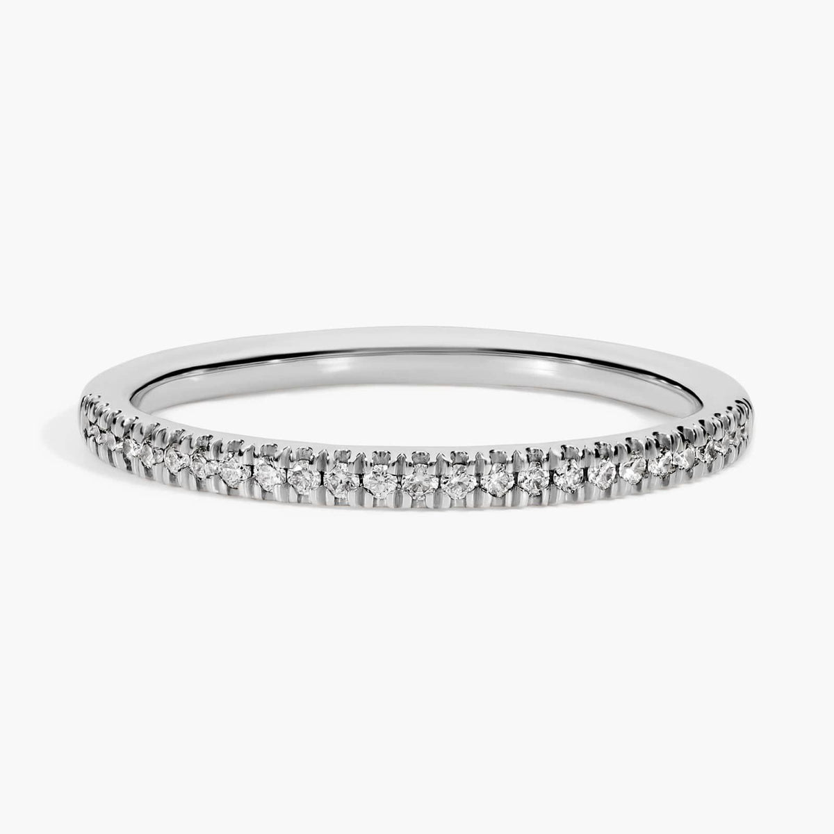 Petite Micropavé Diamond Ring