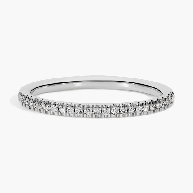 Petite Micropavé Diamond Ring