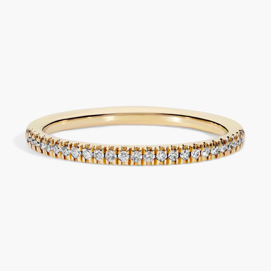 Petite Micropavé Diamond Ring