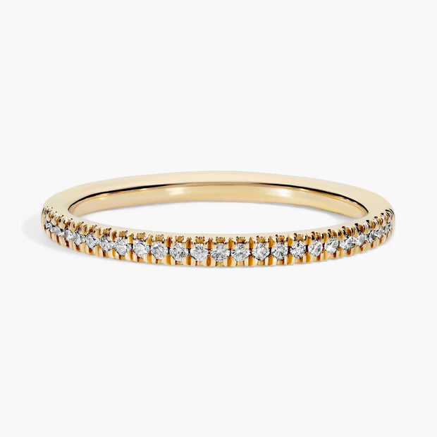Petite Micropavé Diamond Ring