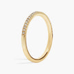 Petite Micropavé Diamond Ring