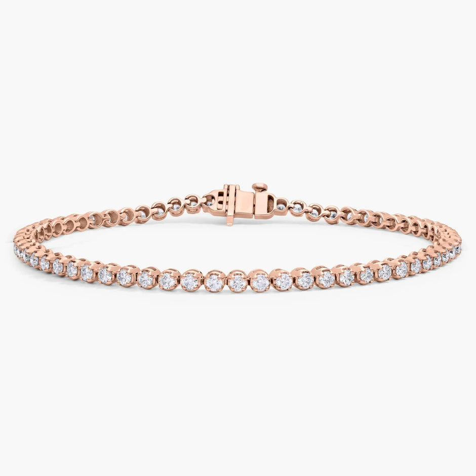 7 " Four Prong Diamond Tennis Bracelet