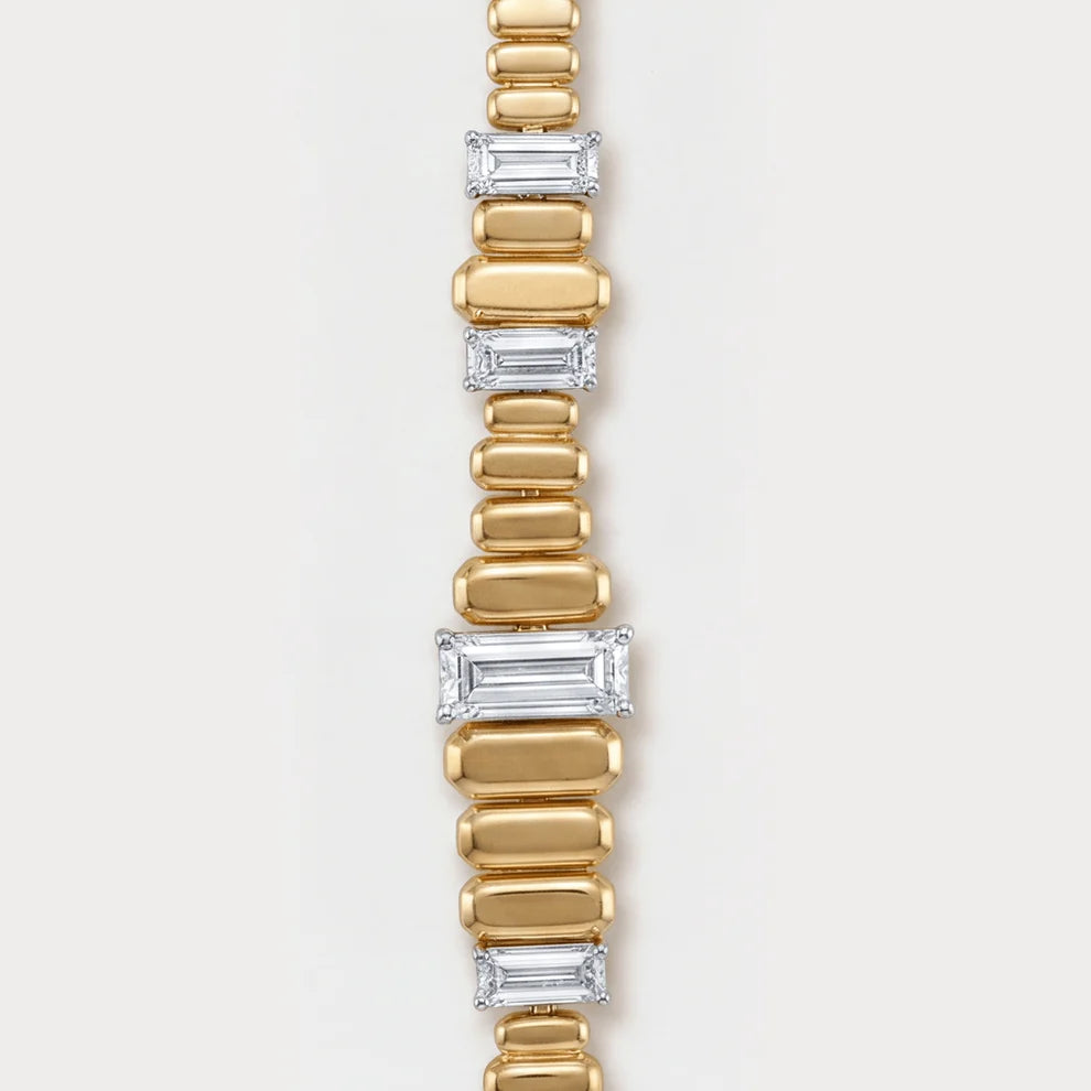 Echoes of Choice Lab-Grown Diamond Bracelet in 18K Yellow Gold