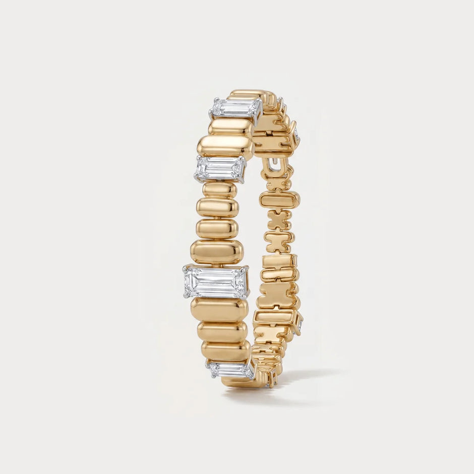 Echoes of Choice Lab-Grown Diamond Bracelet in 18K Yellow Gold