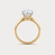 Tenerezza Solitaire Diamond Ring in 18K Yellow Gold