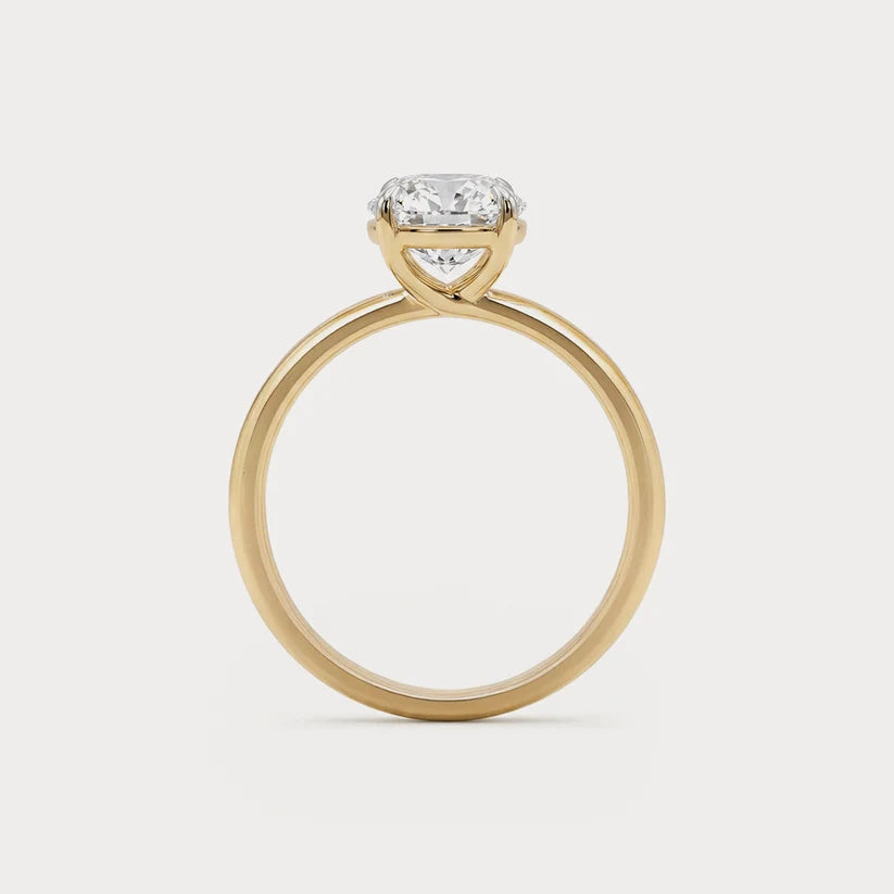 Steadfast Diamond Ring in 18K Yellow Gold