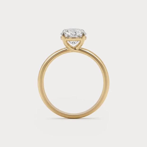 Steadfast Diamond Ring in 18K Yellow Gold