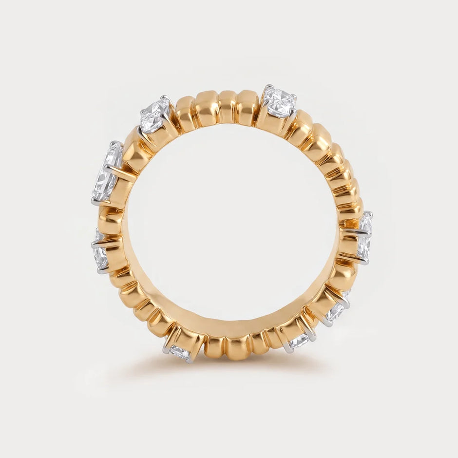 Echoes of Choice Bands Diamond Ring in 18K Yellow Gold