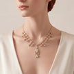 Orchid Stratosphere Lab-Grown Diamond Layered Necklace in 18K Yellow Gold