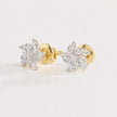 Floraison Stars & Flowers Lab-Grown Diamond Earrings in 18K Yellow Gold