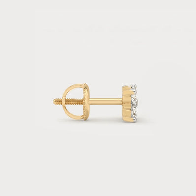 Equinox Lab-Grown Diamond Earrings in 18K Yellow Gold
