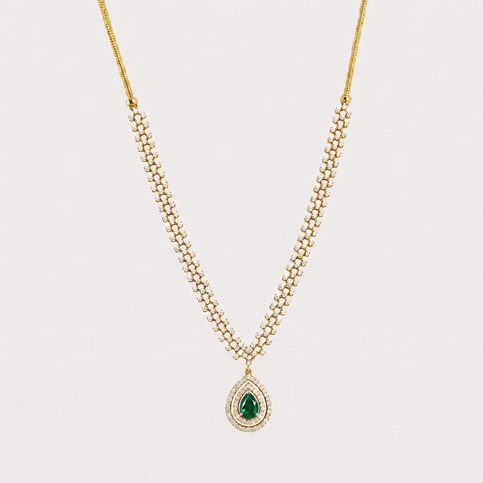 Showstopper Lab-Grown Diamond Pendant Necklace in 18K Yellow Gold