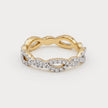 Link Diamond Ring