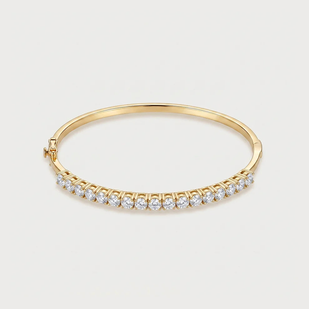 Eternity Lab-Grown Diamond Tennis Bracelet in 18KT Yellow Gold
