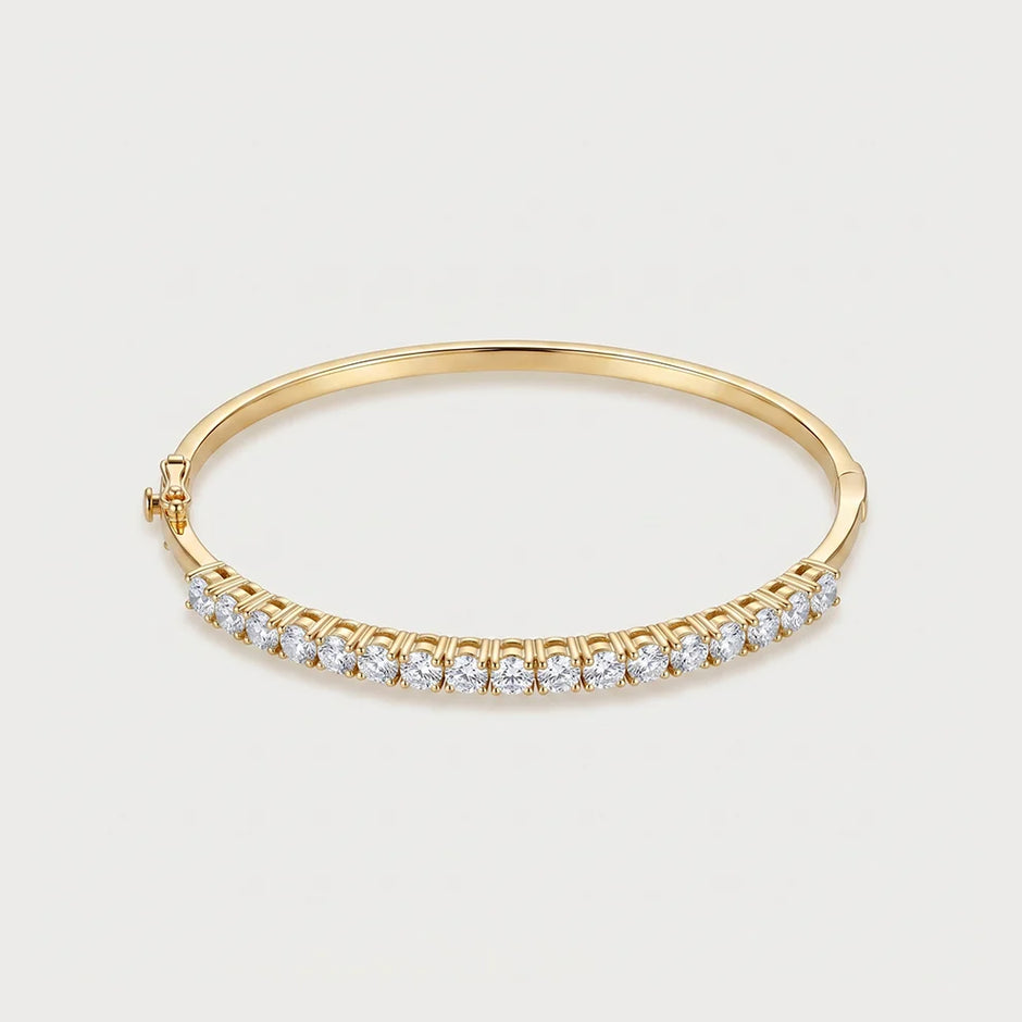 Eternity Lab-Grown Diamond Tennis Bracelet in 18KT Yellow Gold