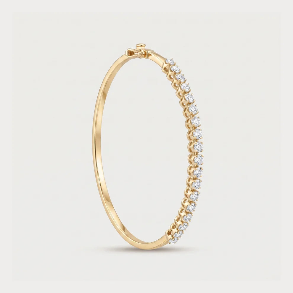 Eternity Lab-Grown Diamond Tennis Bracelet in 18KT Yellow Gold