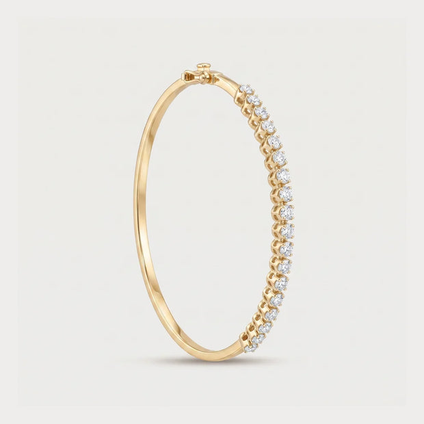 Eternity Lab-Grown Diamond Tennis Bracelet in 18KT Yellow Gold